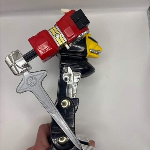 Vintage 90's Mighty Morphin Power Ranger Figure Megaranger and Deluxe Ninja - Picture 9 of 11